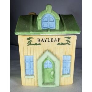 Vtg Spice Jar BAYLEAF Country Kitchen Collection 1994 NIB House Cottage Core